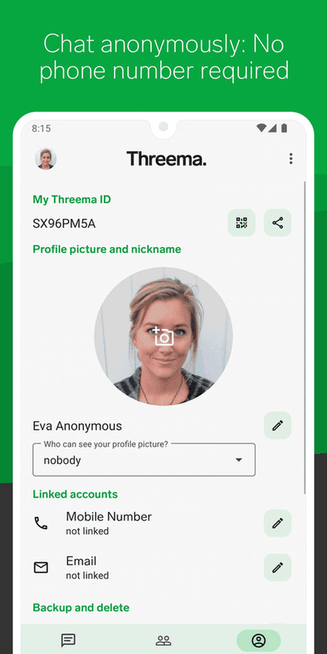 Threema Libre screenshot