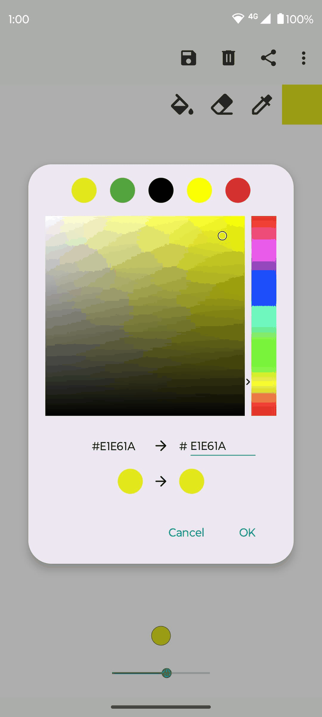 Fossify Paint screenshot