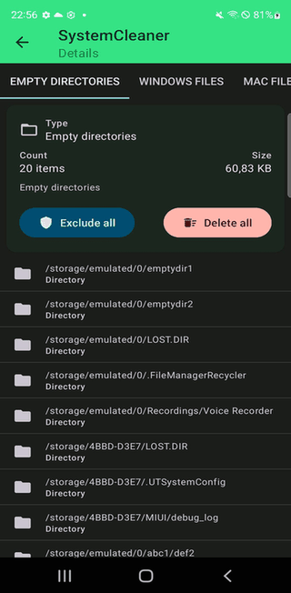 SD Maid 2/SE screenshot