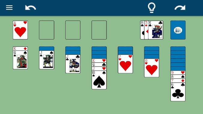 Solitaire screenshot