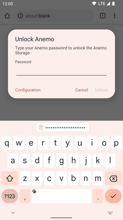 Anemo screenshot