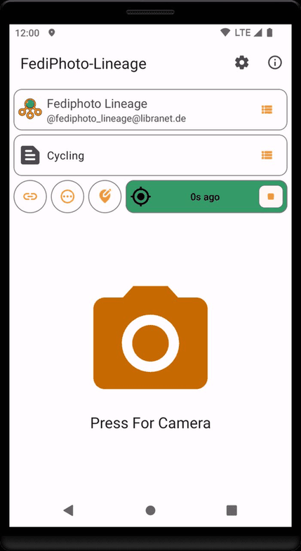 FediPhoto-Lineage screenshot