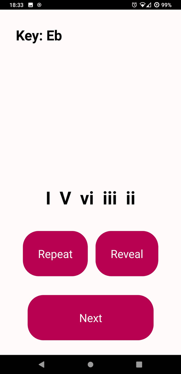 Easy Ear Trainer for Chord Progressions screenshot