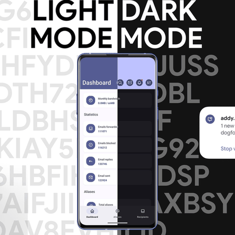 addy.io screenshot