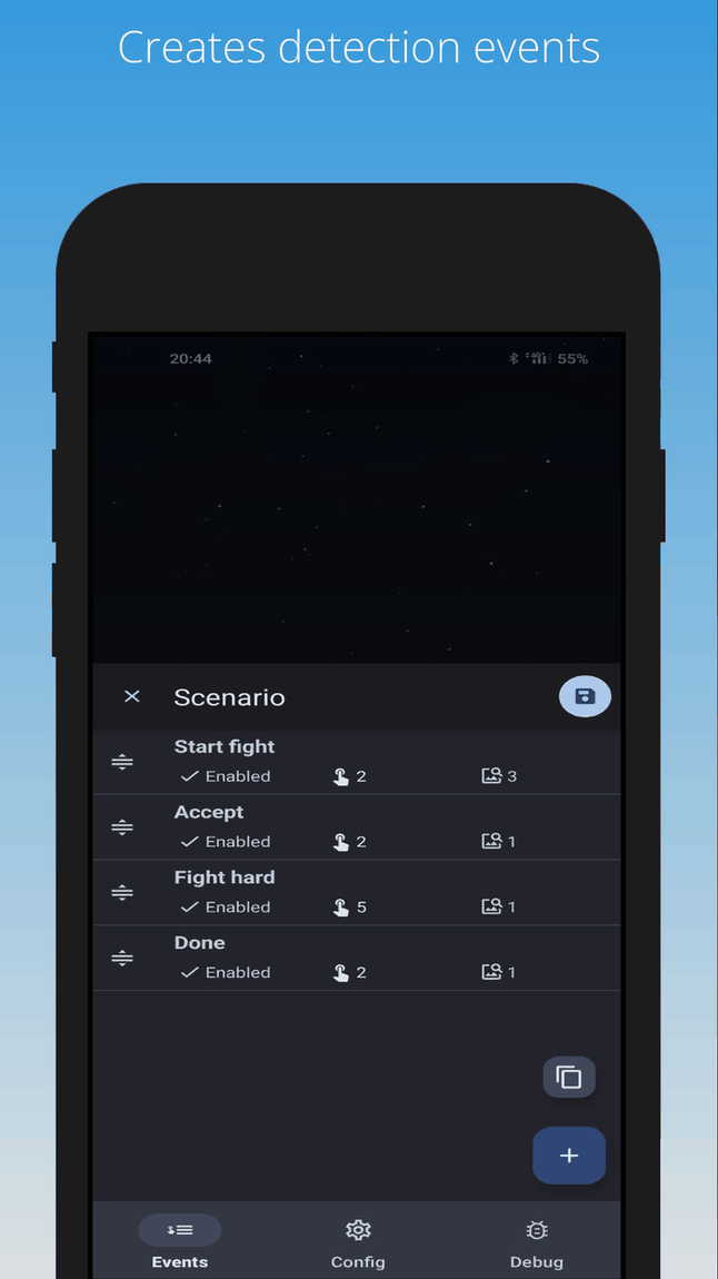 Klickr screenshot