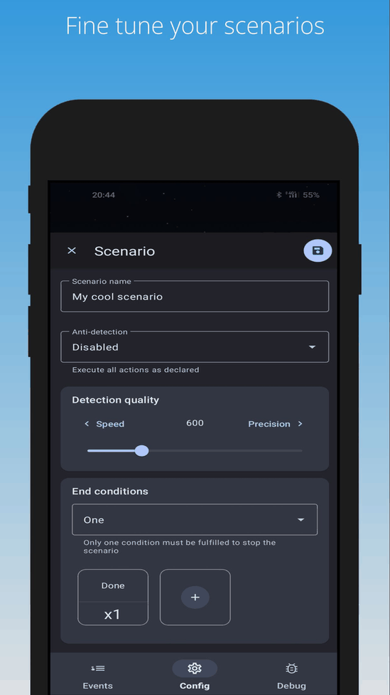 Klickr screenshot