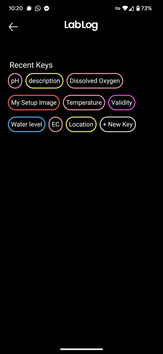 LabLog screenshot
