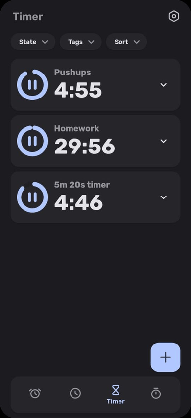 Chrono screenshot
