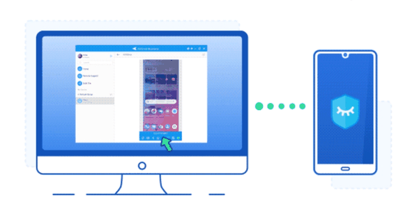 AirDroid screenshot