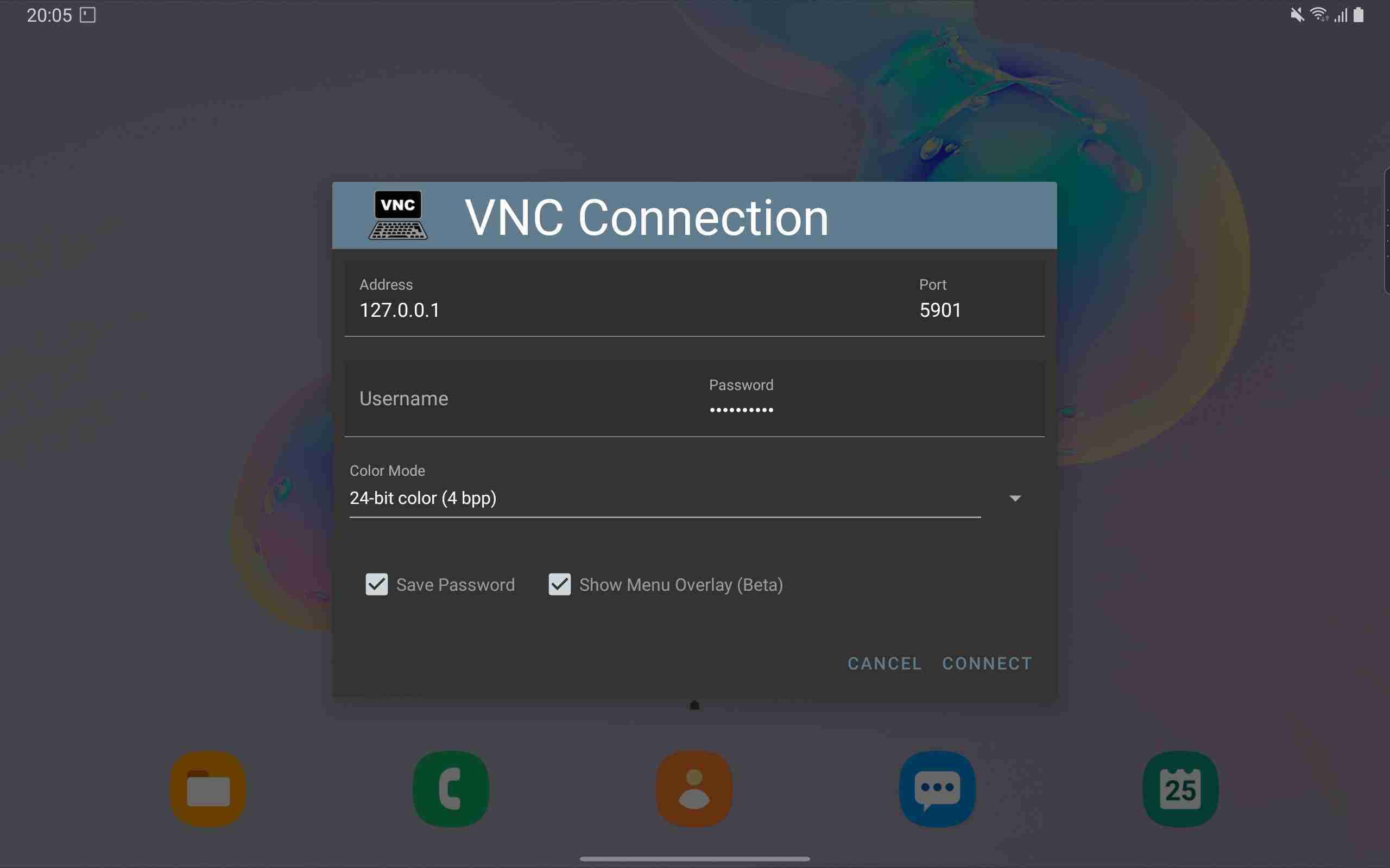 TSVNC screenshot