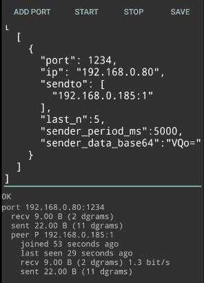 UDP Bus screenshot