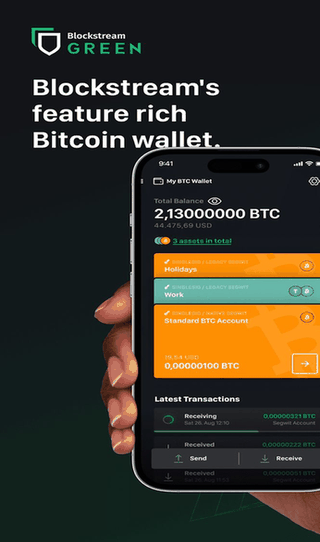 Green: Bitcoin Wallet screenshot
