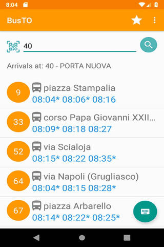 BusTO screenshot