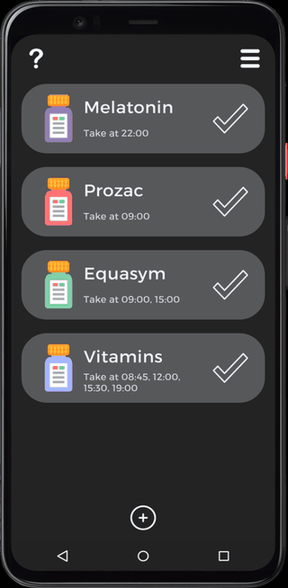 Simpill screenshot