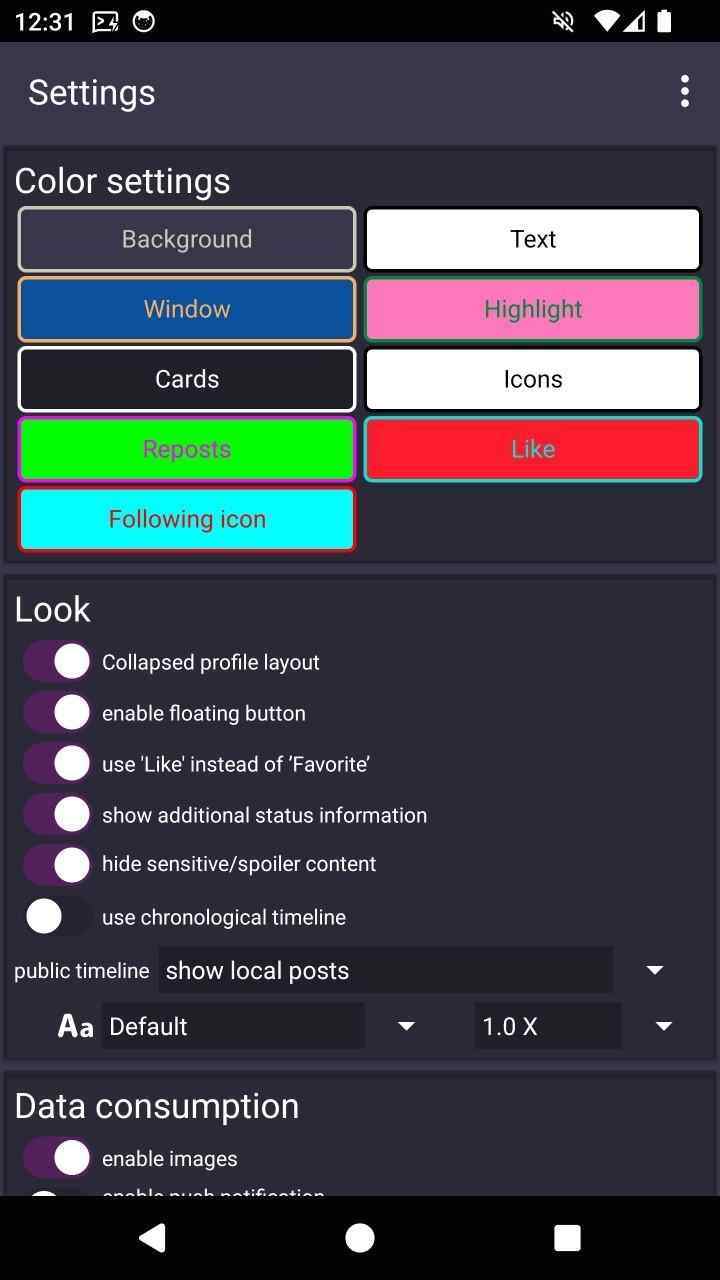 Shitter screenshot