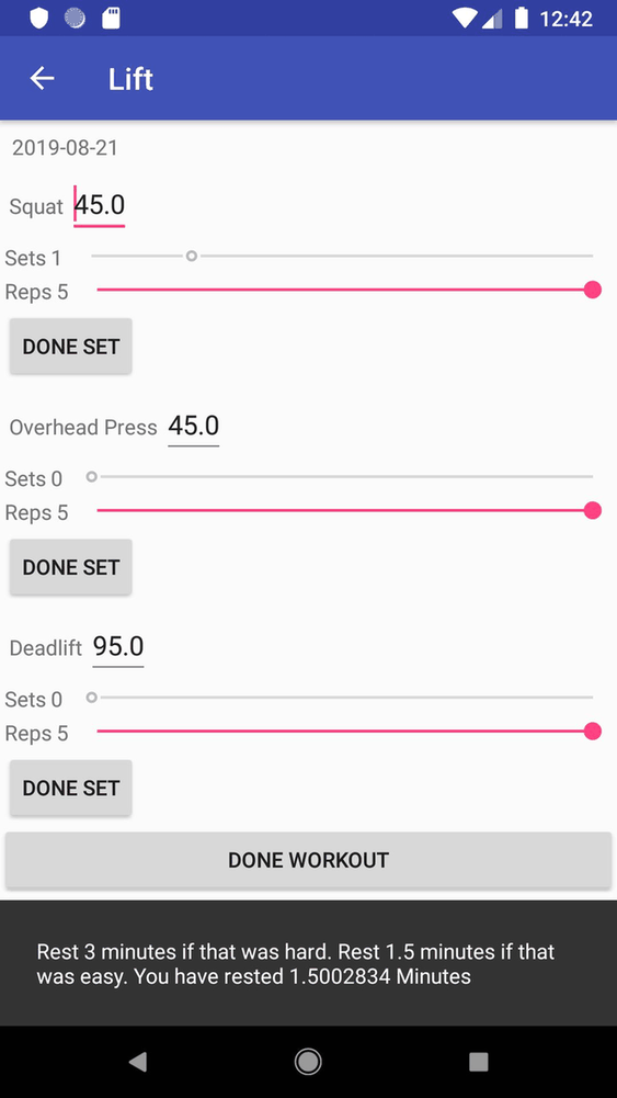 Lift screenshot