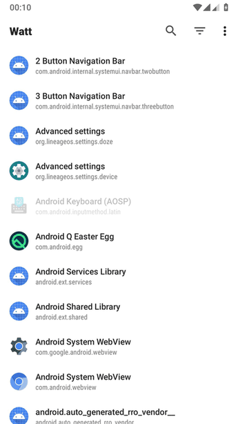 Watt screenshot