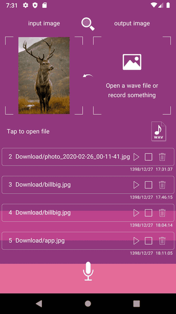 Conceal screenshot