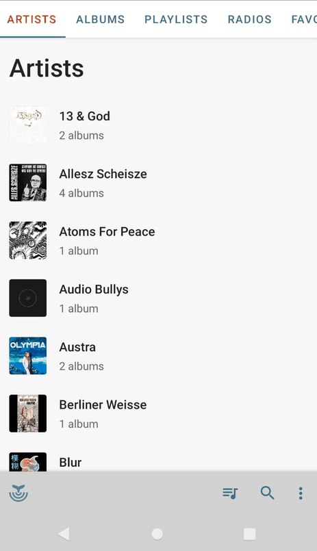 Funkwhale for Android screenshot