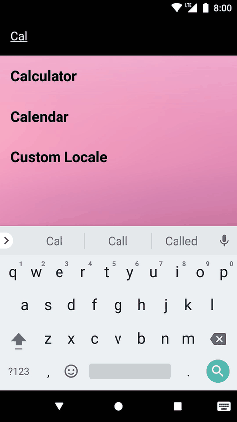 Text Launcher screenshot