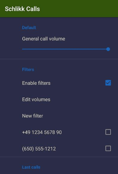Schlikk Calls screenshot
