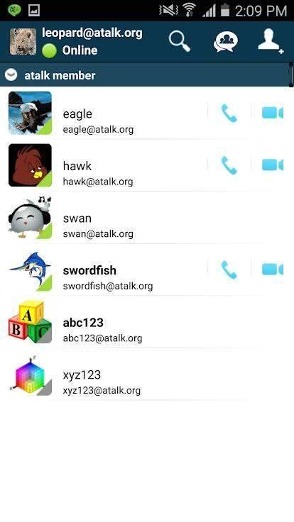aTalk screenshot