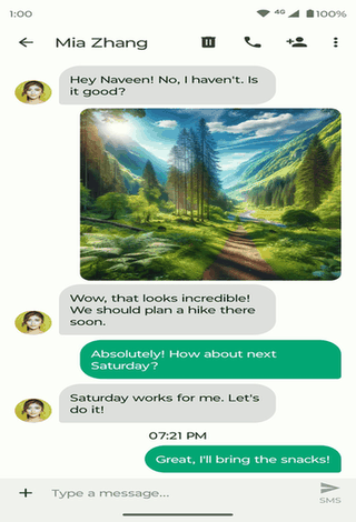 Fossify SMS Messenger screenshot