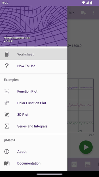 microMathematics Plus screenshot