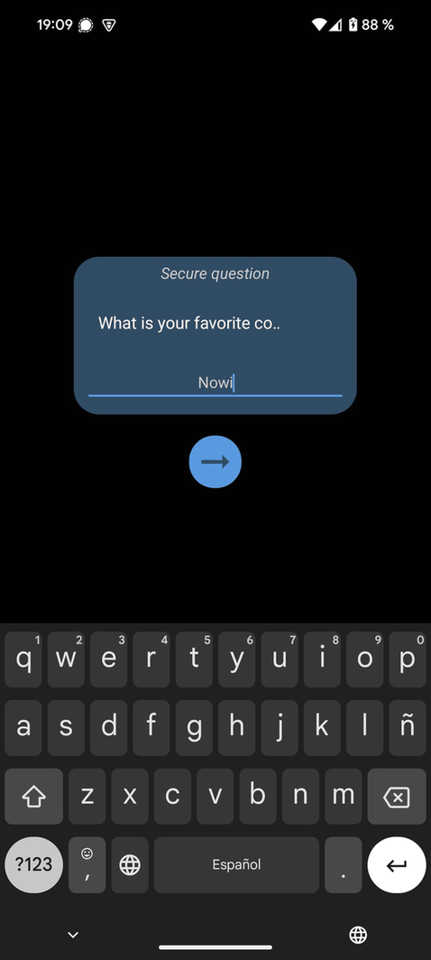 NowiPass screenshot