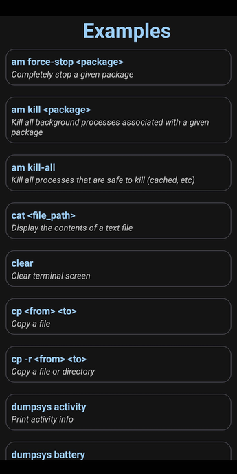 aShell screenshot