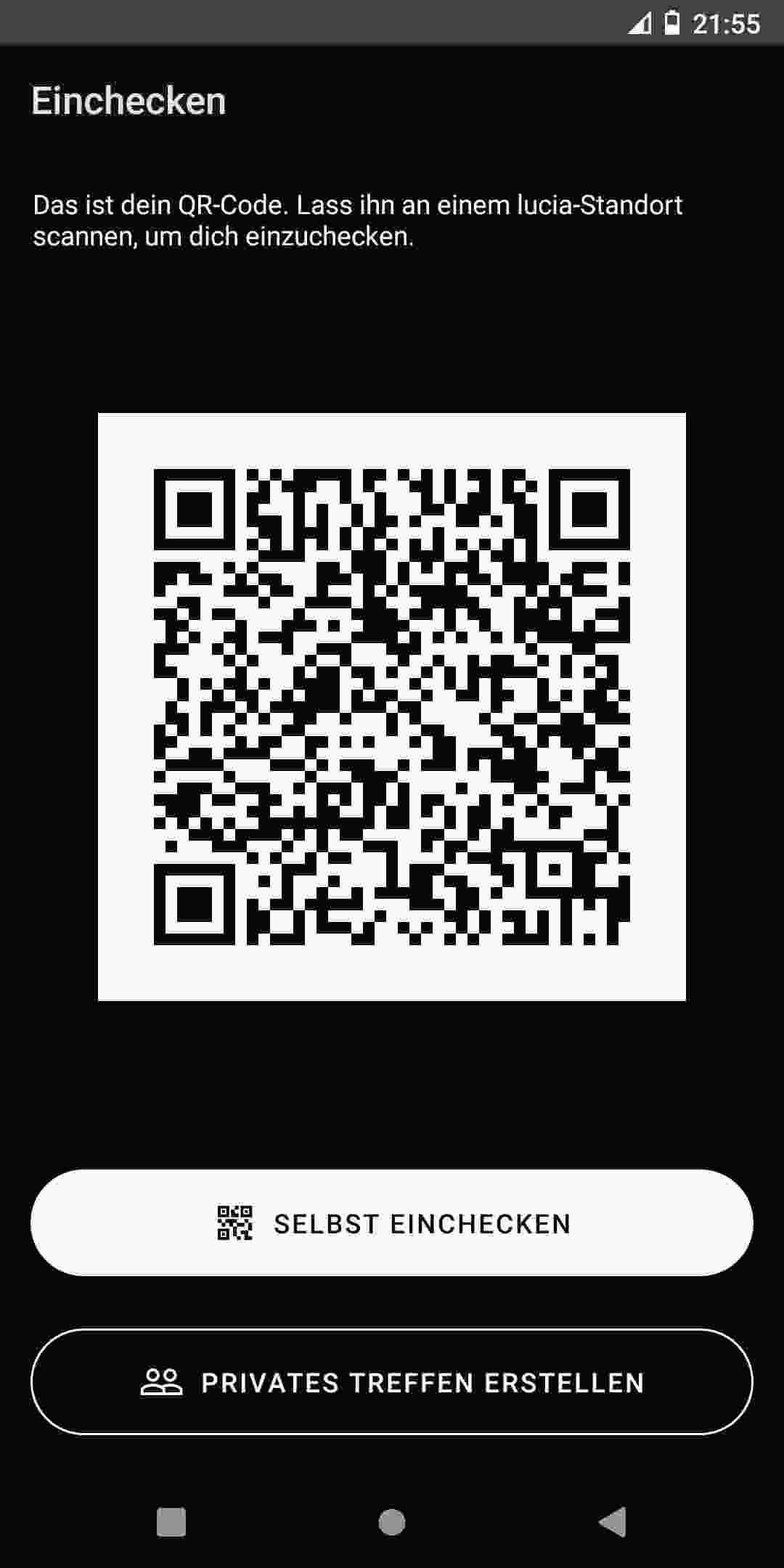 Lucia App screenshot