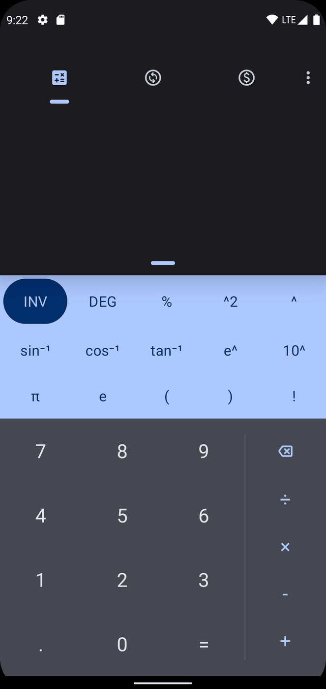 Calculator-inator screenshot