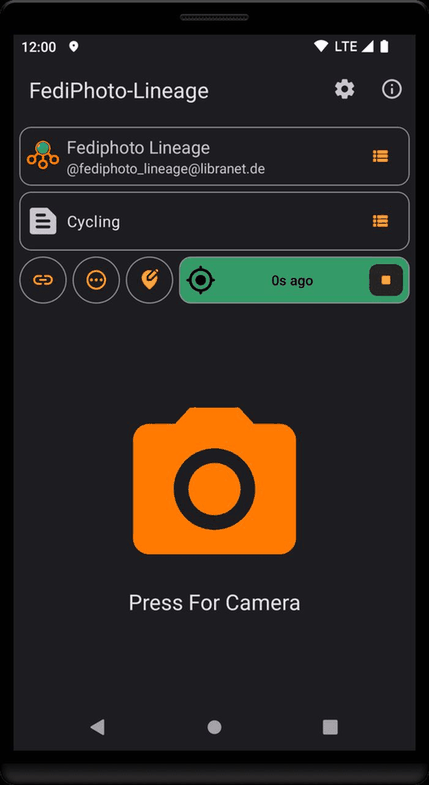 FediPhoto-Lineage screenshot