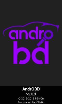 AndrOBD screenshot