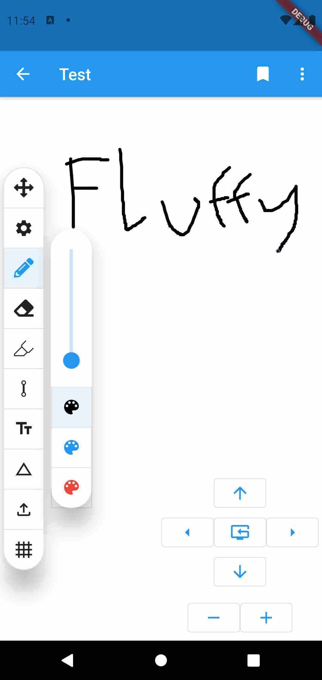 Fluffyboard screenshot