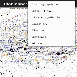 Planisphere screenshot