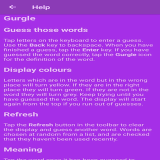 Gurgle screenshot