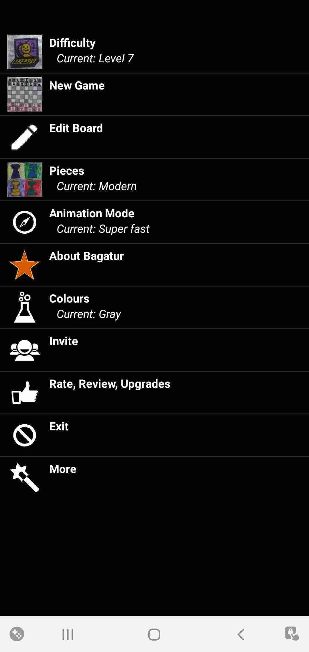 Bagatur Chess Engine screenshot