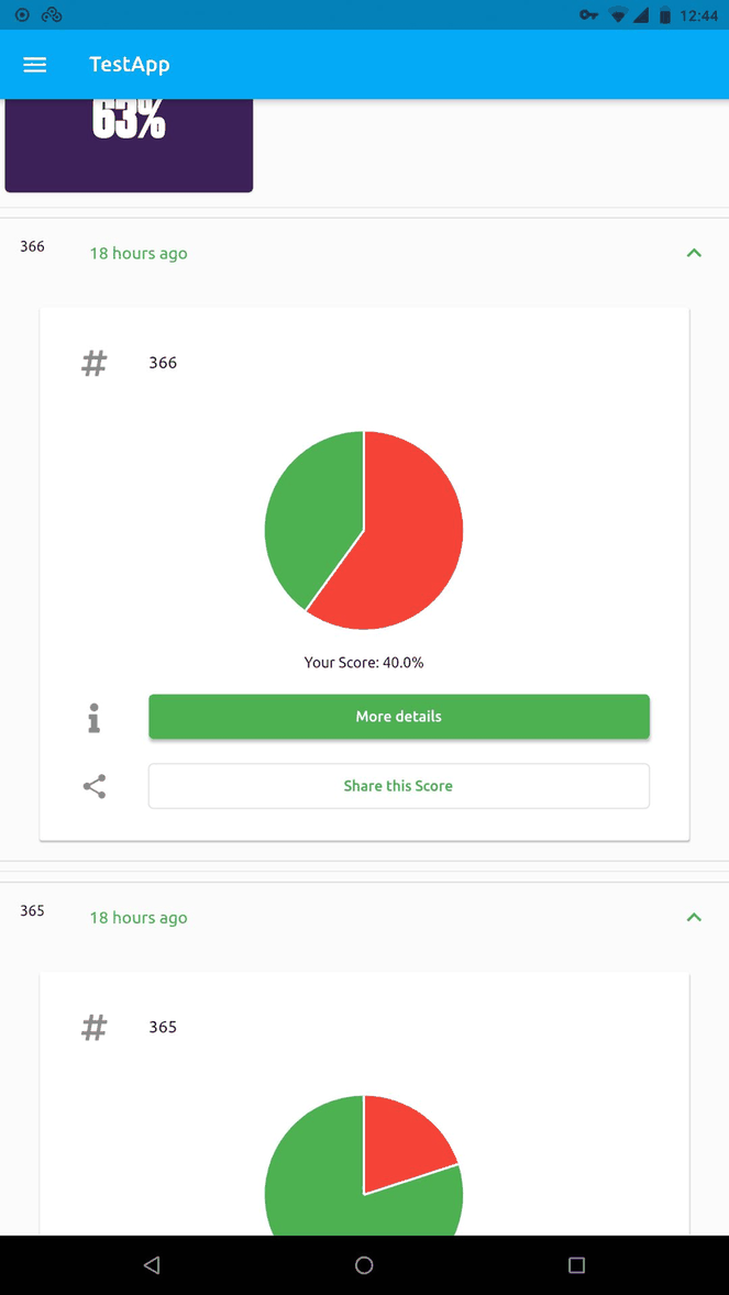 TestApp screenshot
