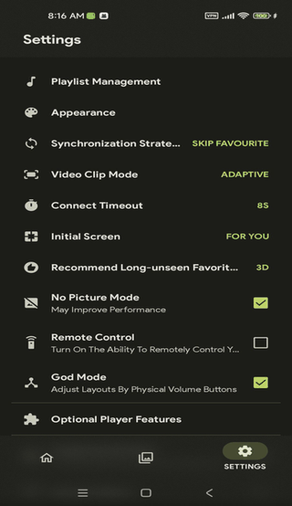 M3U screenshot