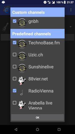 WebRadio screenshot