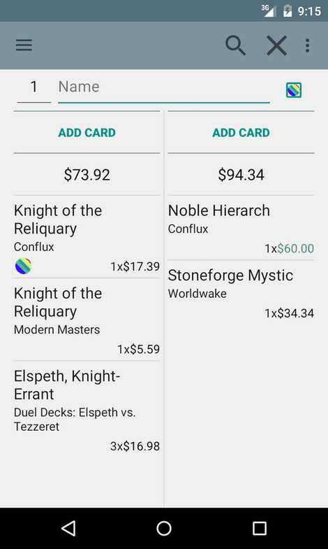 MTG Familiar screenshot