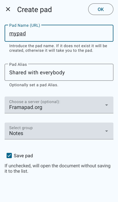Padland screenshot