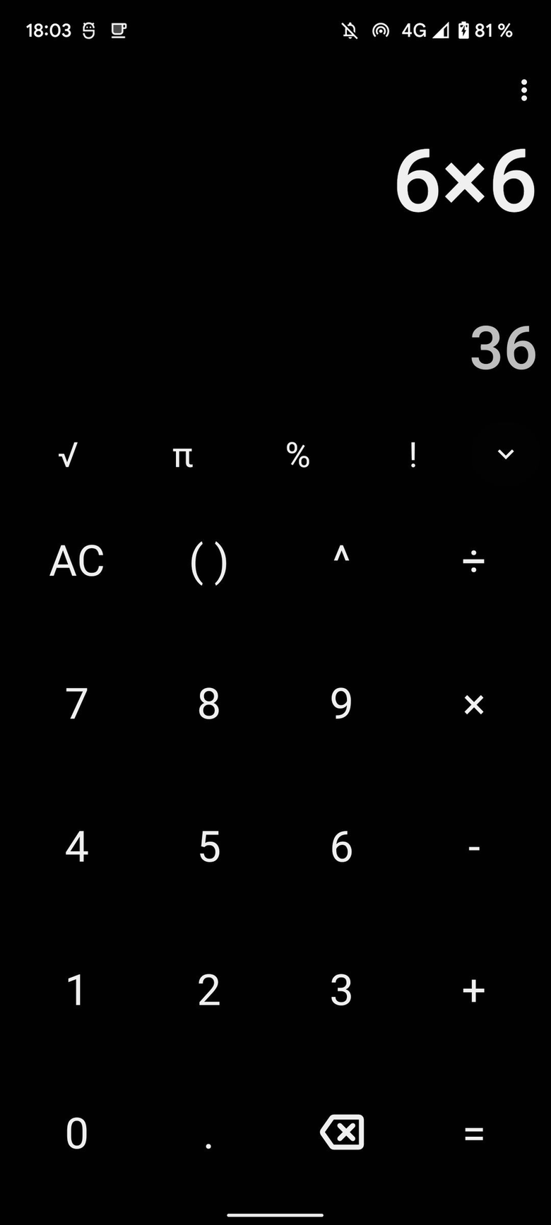 OpenCalc screenshot