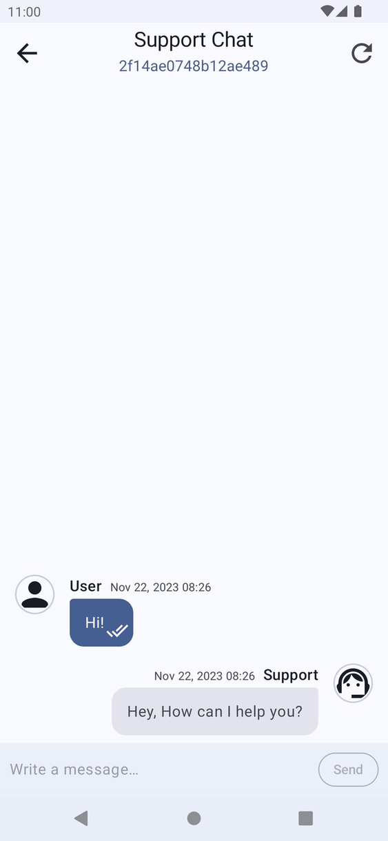 eXch. screenshot