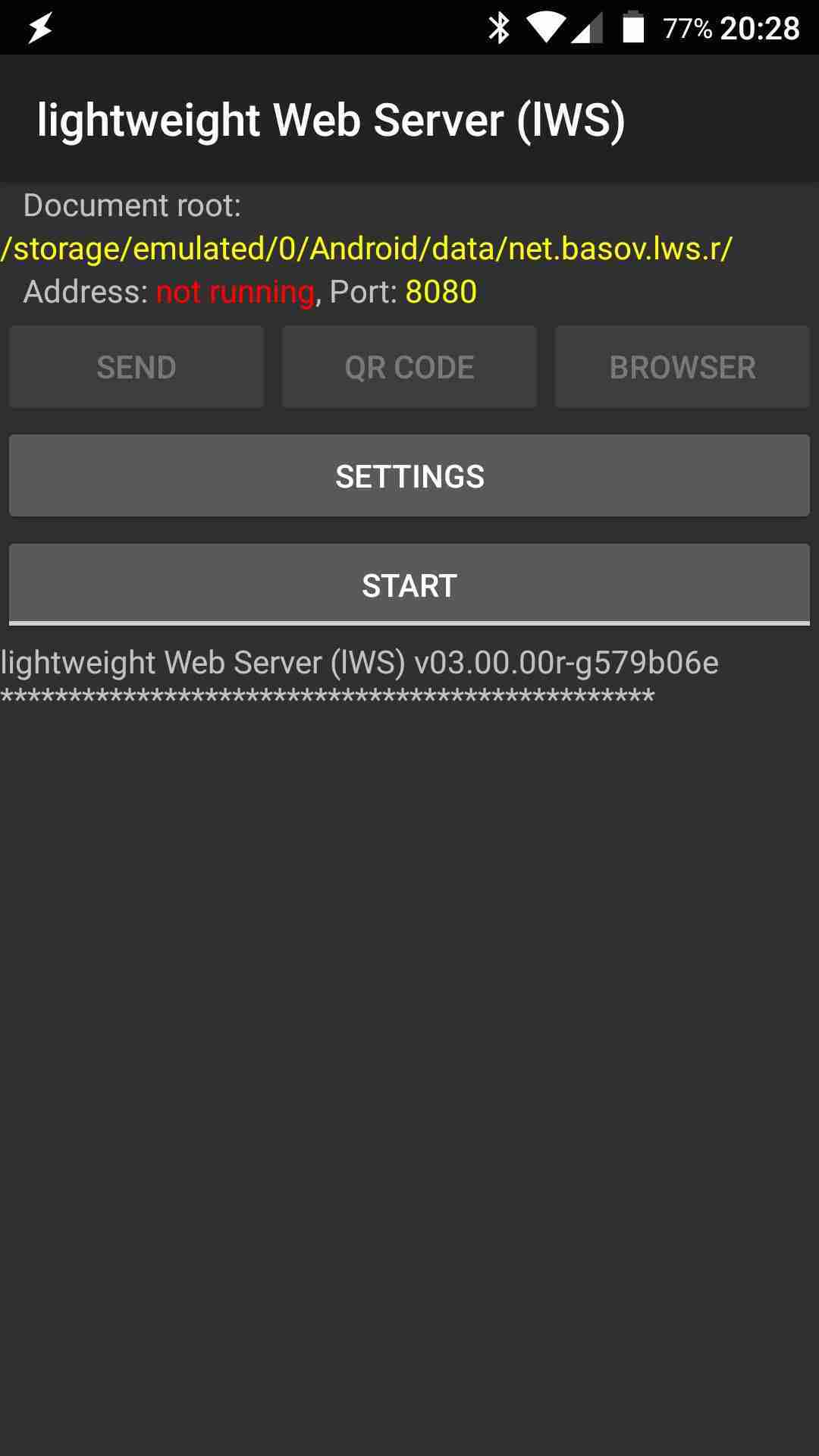 lWS screenshot