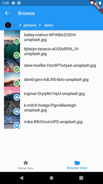 Nextcloud Yaga screenshot
