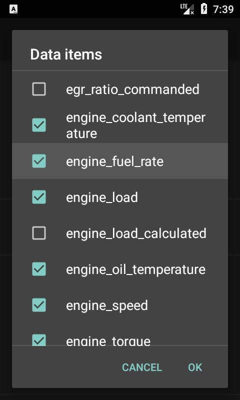 AndrOBD SensorProvider screenshot