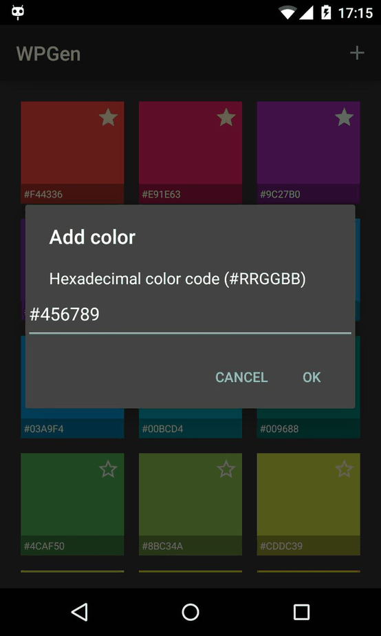 WPGen screenshot