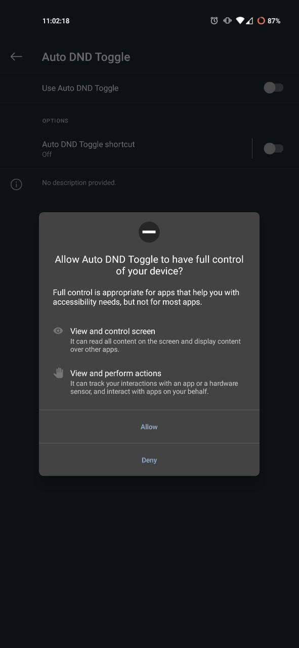 AutoDND screenshot